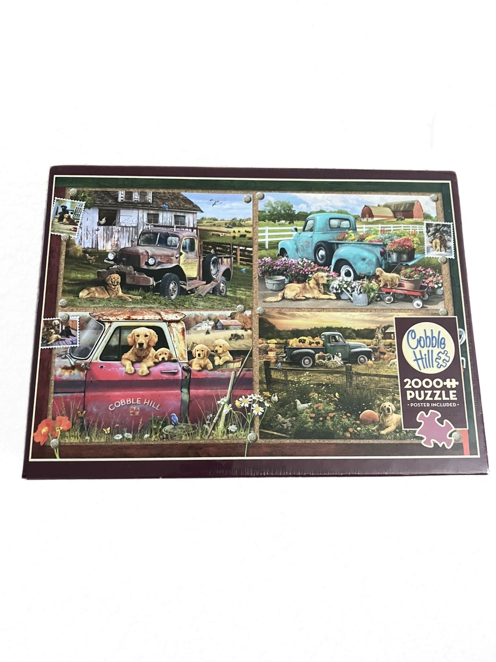 Cobble hill 2000 piece puzzle. NIB
